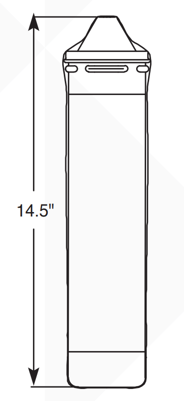 Everpure EV960651 Dimension