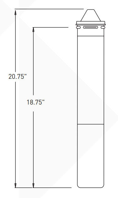 Everpure EV960701 7DM Dimension