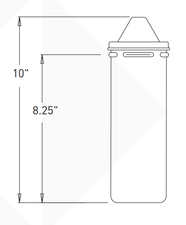 Everpure EV960810 2JT Dimension
