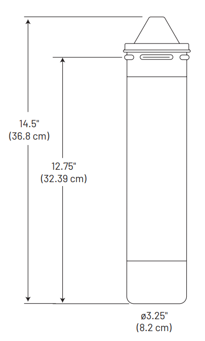Everpure EV961251 Dimension