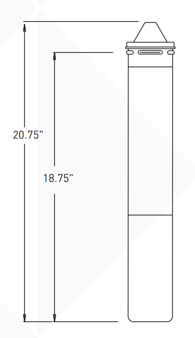 Everpure EV961811 7CB5 Dimension