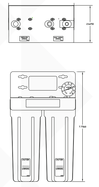 Everpure EV979782 | SC10-11 Dimension