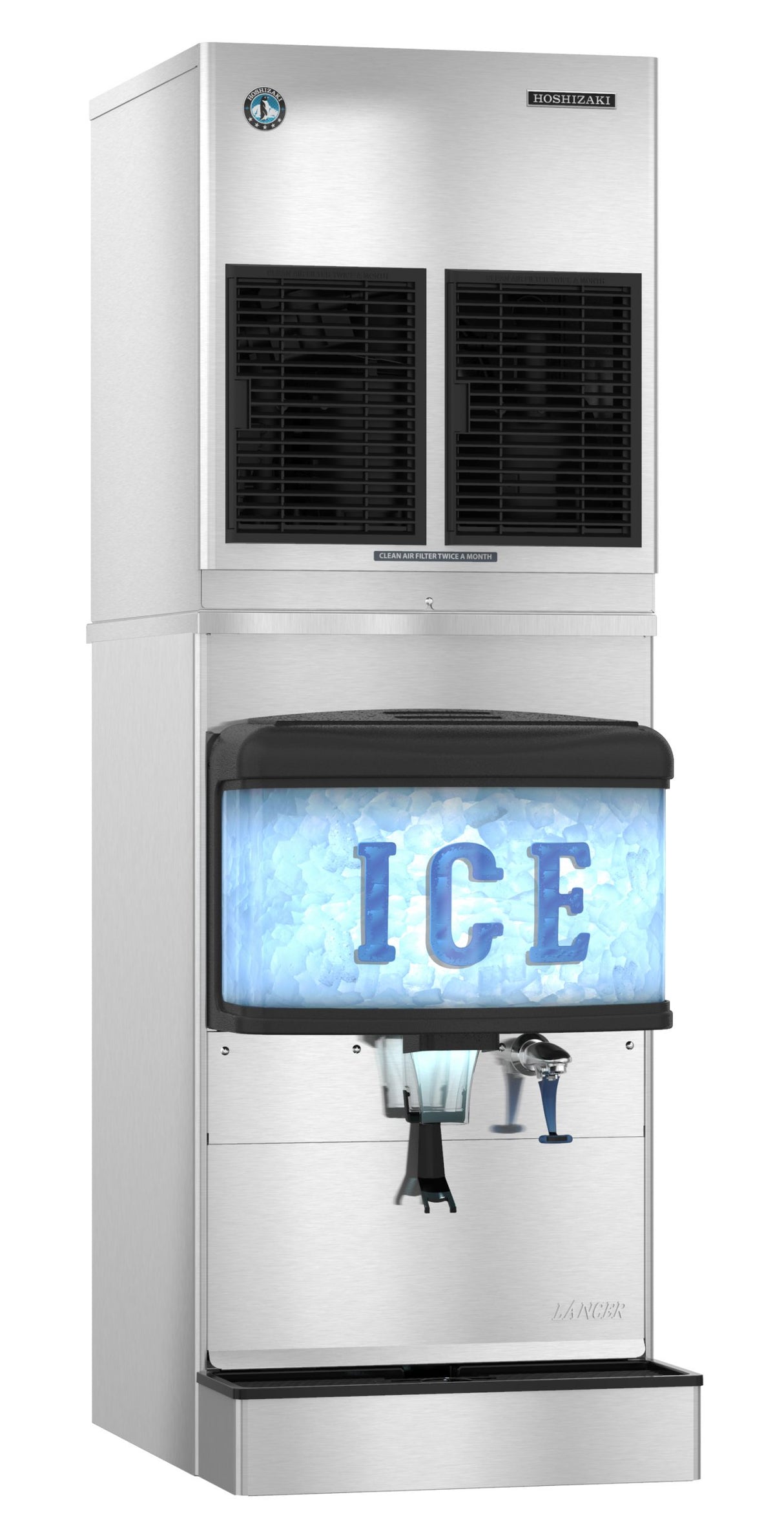 Hoshizaki FD-650MAJ-C | SlimLine Cubelet Icemaker | Air-cooled