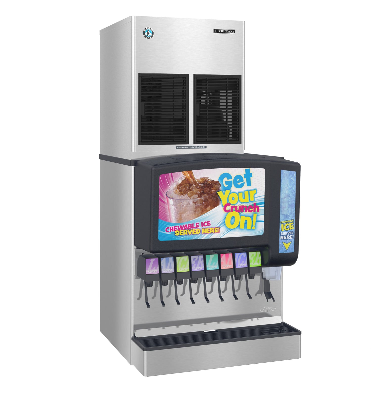 Hoshizaki FD-650MAJ-C | SlimLine Cubelet Icemaker | Air-cooled