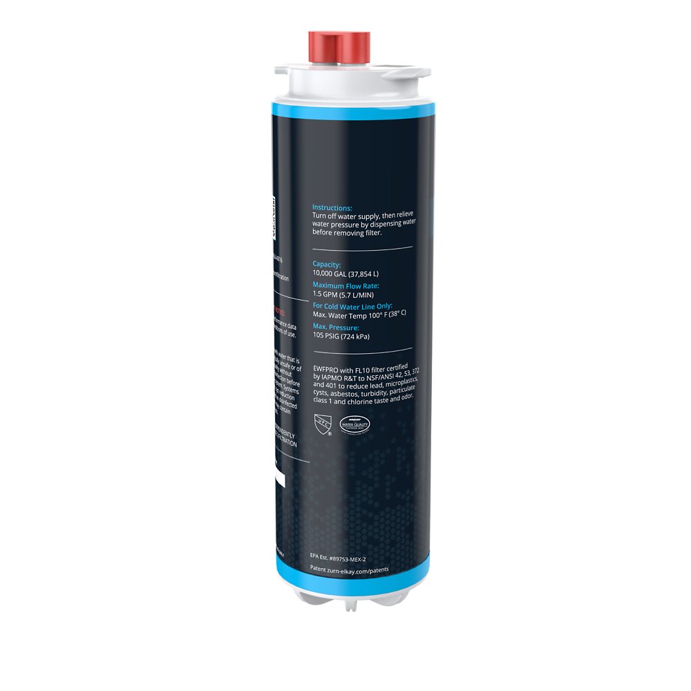 Elkay FL10 | Ultra-Capacity Lead + Microplastics 10000 Gallon Replacement Filter