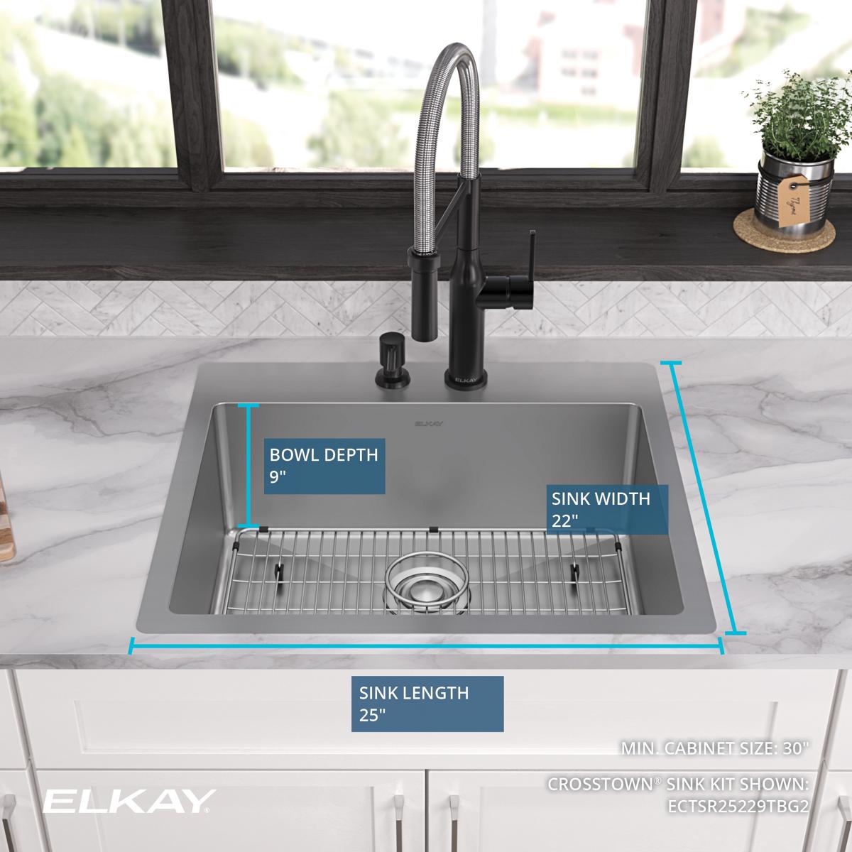 Elkay ECTSR25229TBG2
