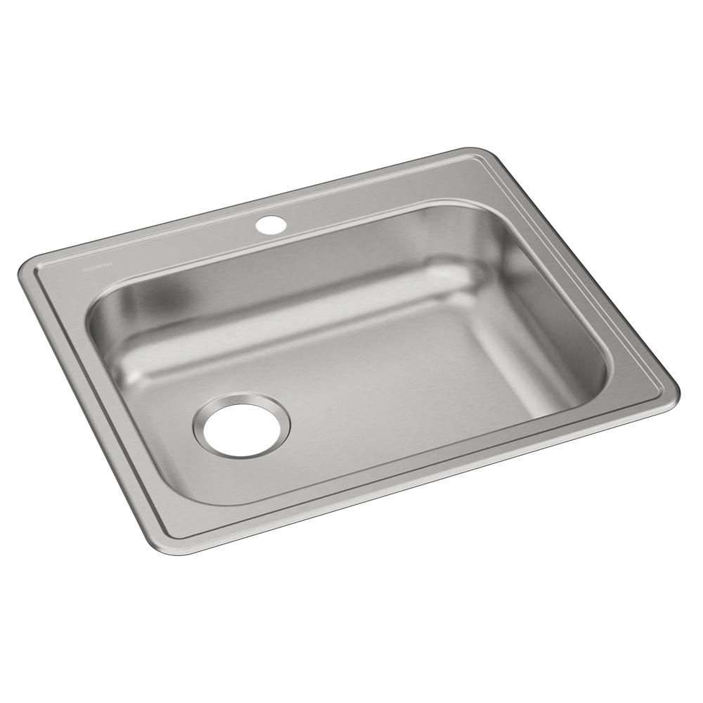 Elkay GE12521L | Dayton Single Bowl Drop-in Sink | 25" x 21-1/4", Left Drain