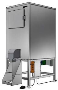 Hoshizaki HCD-500B | Ice Bagging System, 647 lbs, 30″ Wide, Stainless Steel