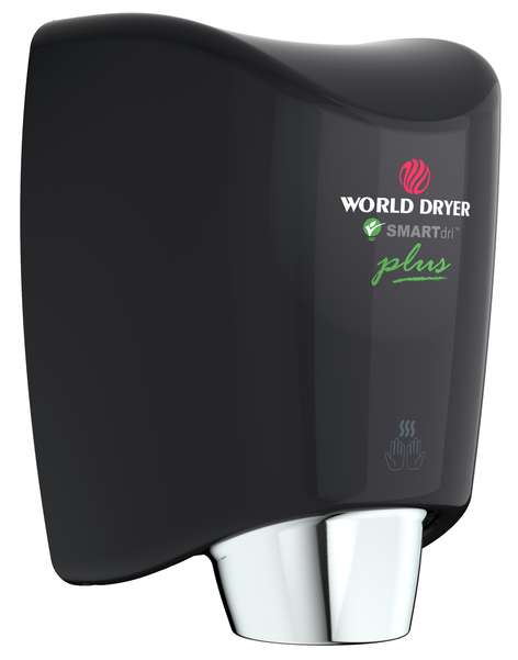 World Dryer K-162P2 | SMARTdri Plus Automatic Hand Dryer, Aluminum Black