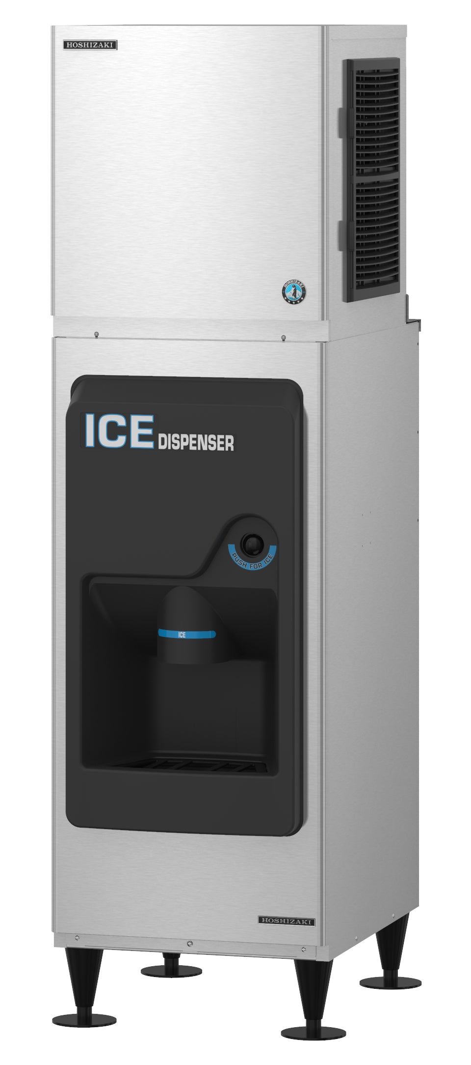 Hoshizaki KMD-410MAJ | KMEdge Crescent Cuber Dispenser | Air-cooled
