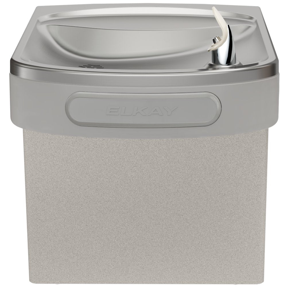 Elkay LZS8L | Wall-mount EZ-style Drinking Fountain | Filtered, Refrigerated, Granite Gray
