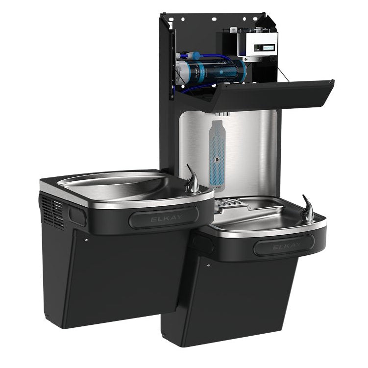 Elkay LZSTL8WSBPRO-UV left open