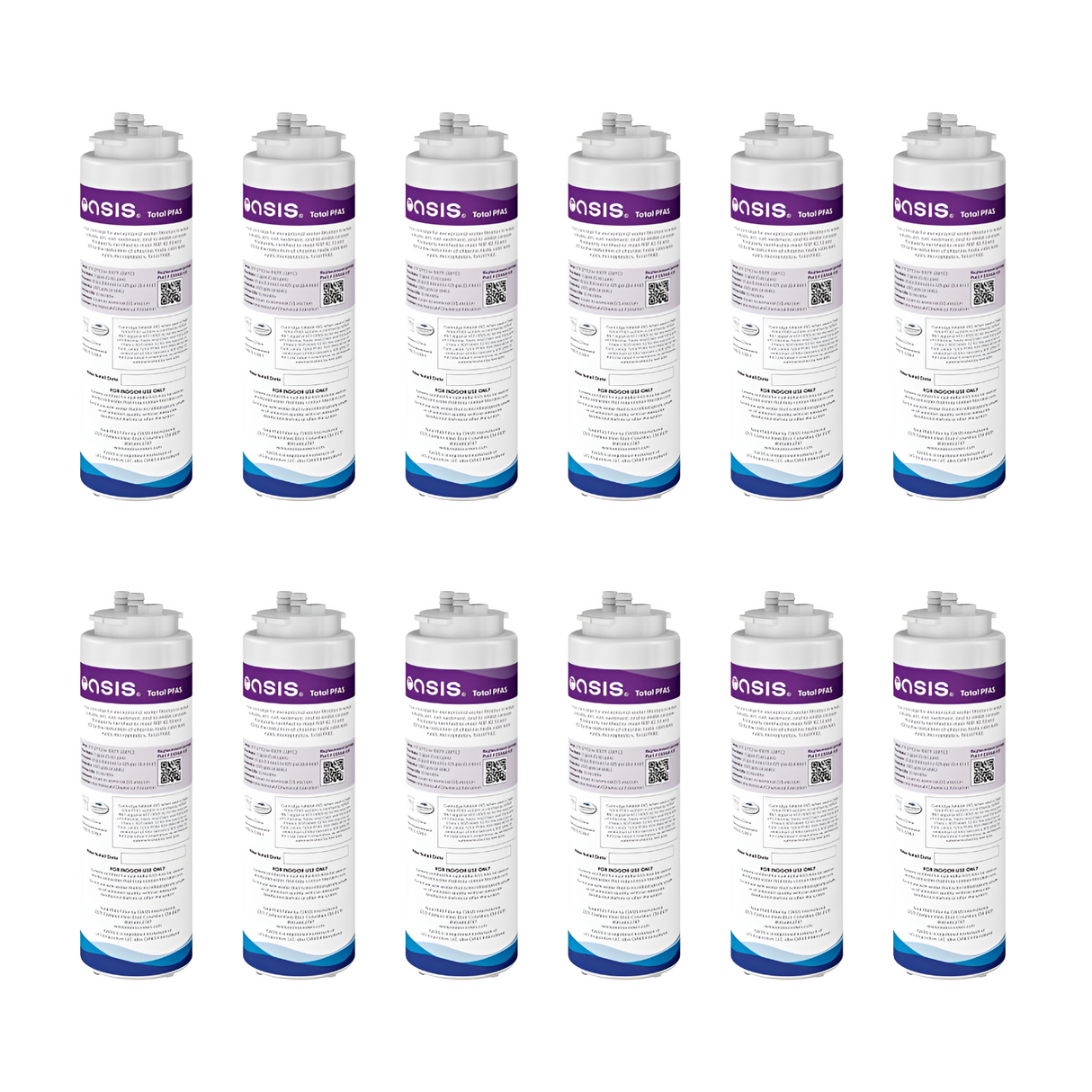 Oasis 041668-001 Total PFAS Replacement Cartridge 12 Pack