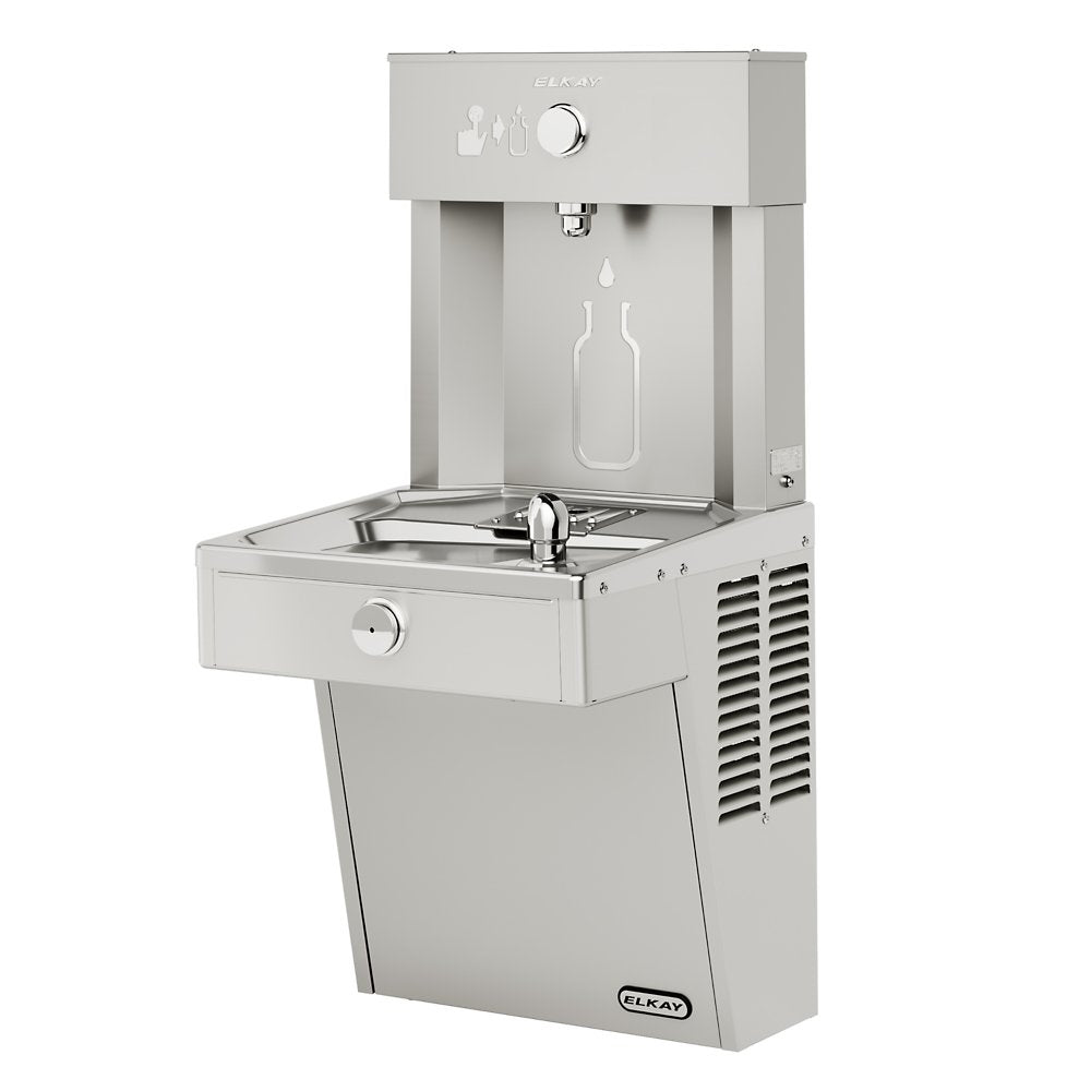 Elkay VRCDMWSK | Vandal-Resistant Mechanical Bottle Filling Station with Fountain