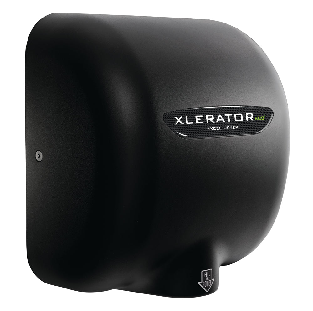 Excel XL-SP-ECO-Black |Xlerator Eco Hand Dryer, Automatic, Black