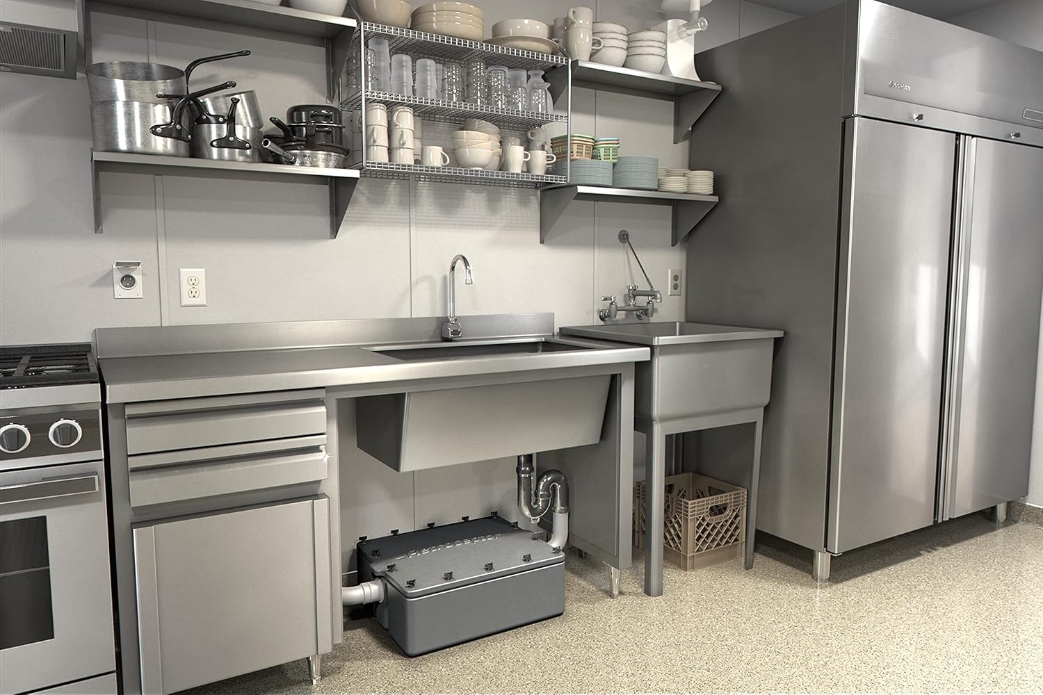 Zurn Z6922-XL |  AquaSense® Wall Mount Gooseneck Sensor Faucet