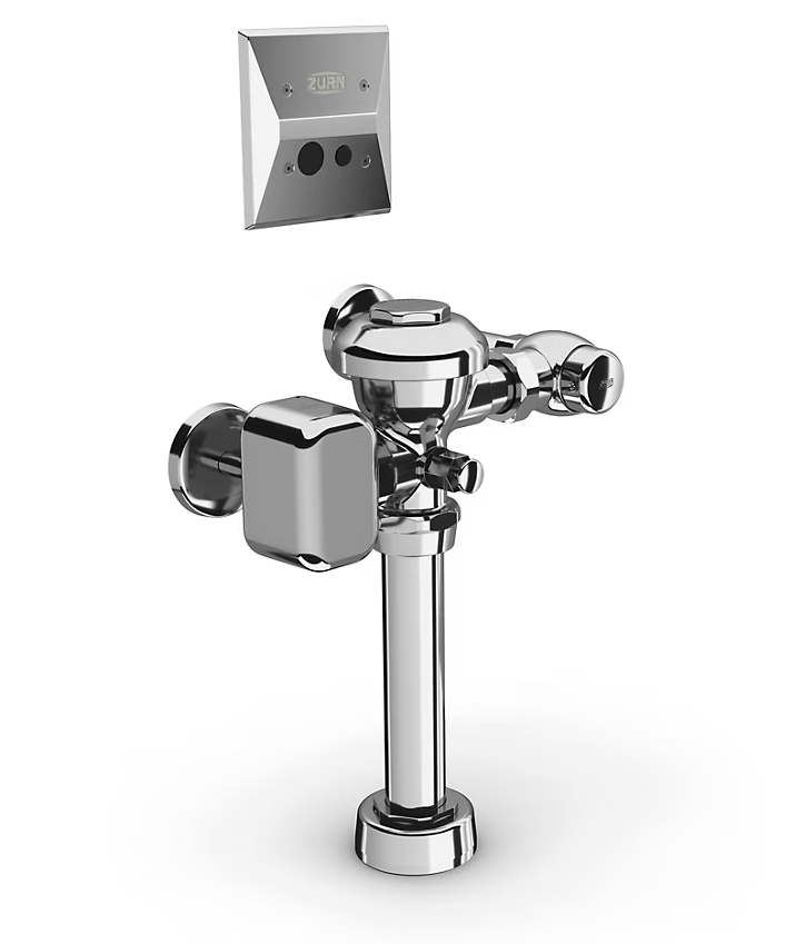 Zurn ZEMS6000AV-MOB-W1 | AquaSense AV Series Sensor Flush Valve | Manual Override, 3.5 gpf