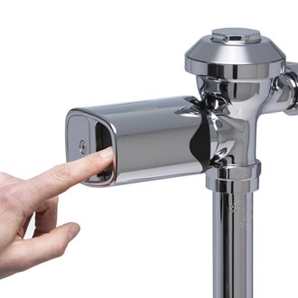 Zurn ZER6000AV-ONE-SM | EZ Flush Sensor Diaphragm | Battery-Powered, 1.1 gpf