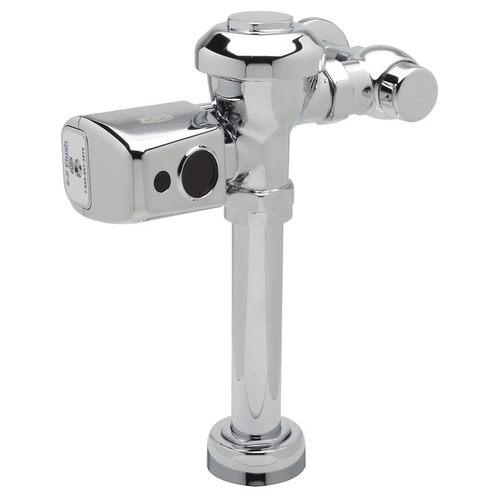 Zurn ZER6003PL-WS1-CCP | AquaSense AV Series Sensor Flush Valve | Battery-Powered, 1.0 gpf
