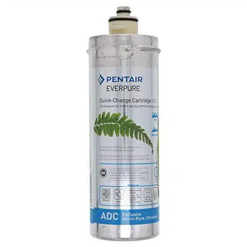 Pentair Everpure ADC Quick-Change Cartridge 3C1 - This high-quality water filter cartridge provides excellent filtration performance and is designed for easy replacement. It features Pentair's exclusive ADC Micro-Pure technology.