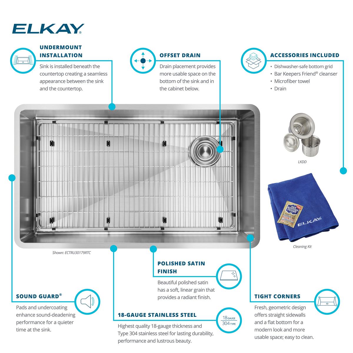 Elkay ECTRU30179RTC