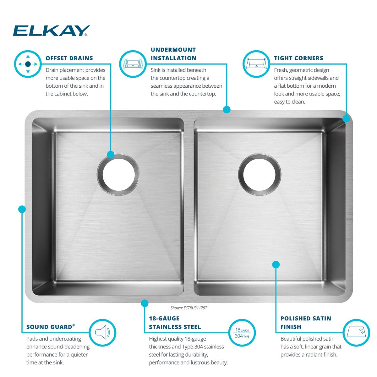 Elkay ECTRU31179T