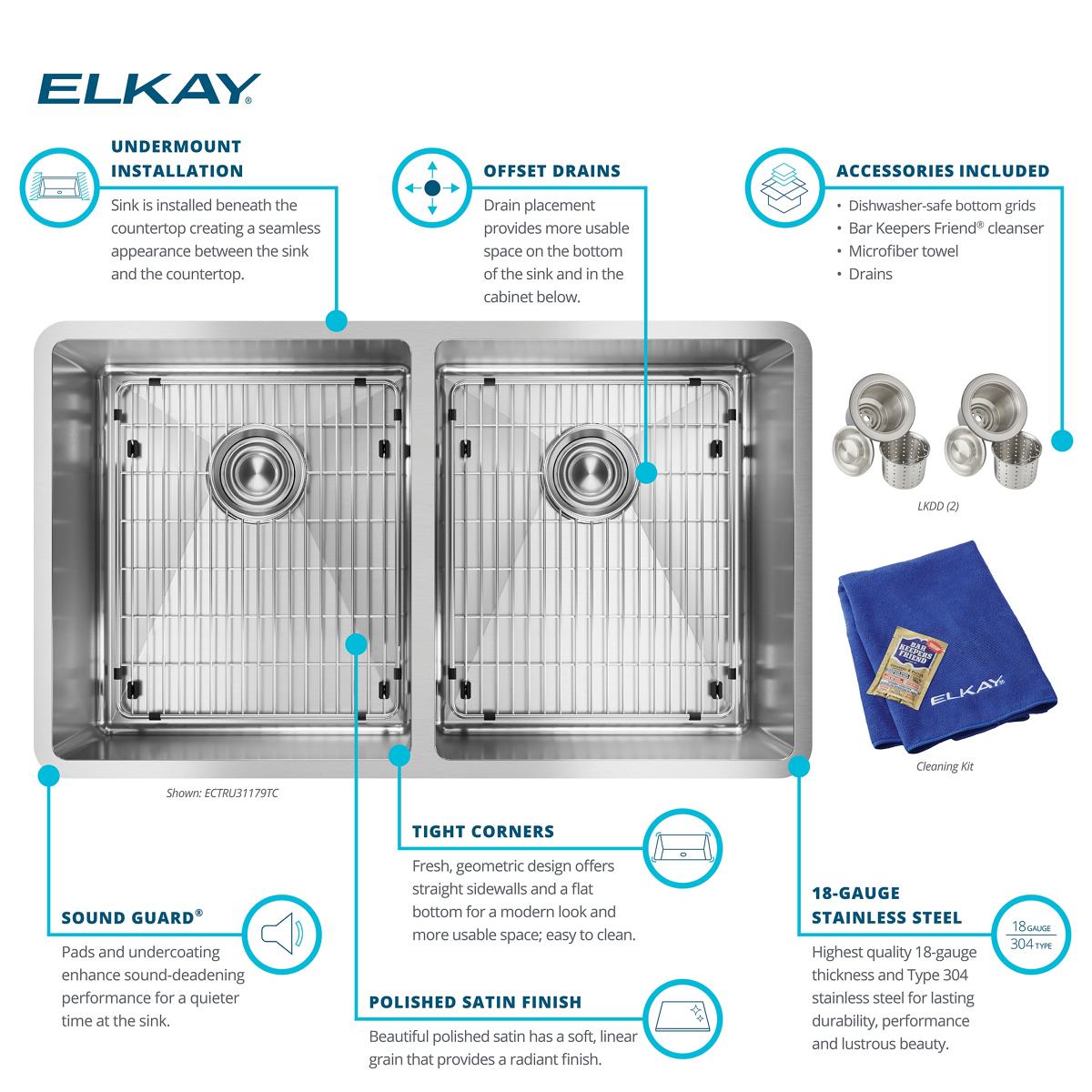 Elkay ECTRU31179TC