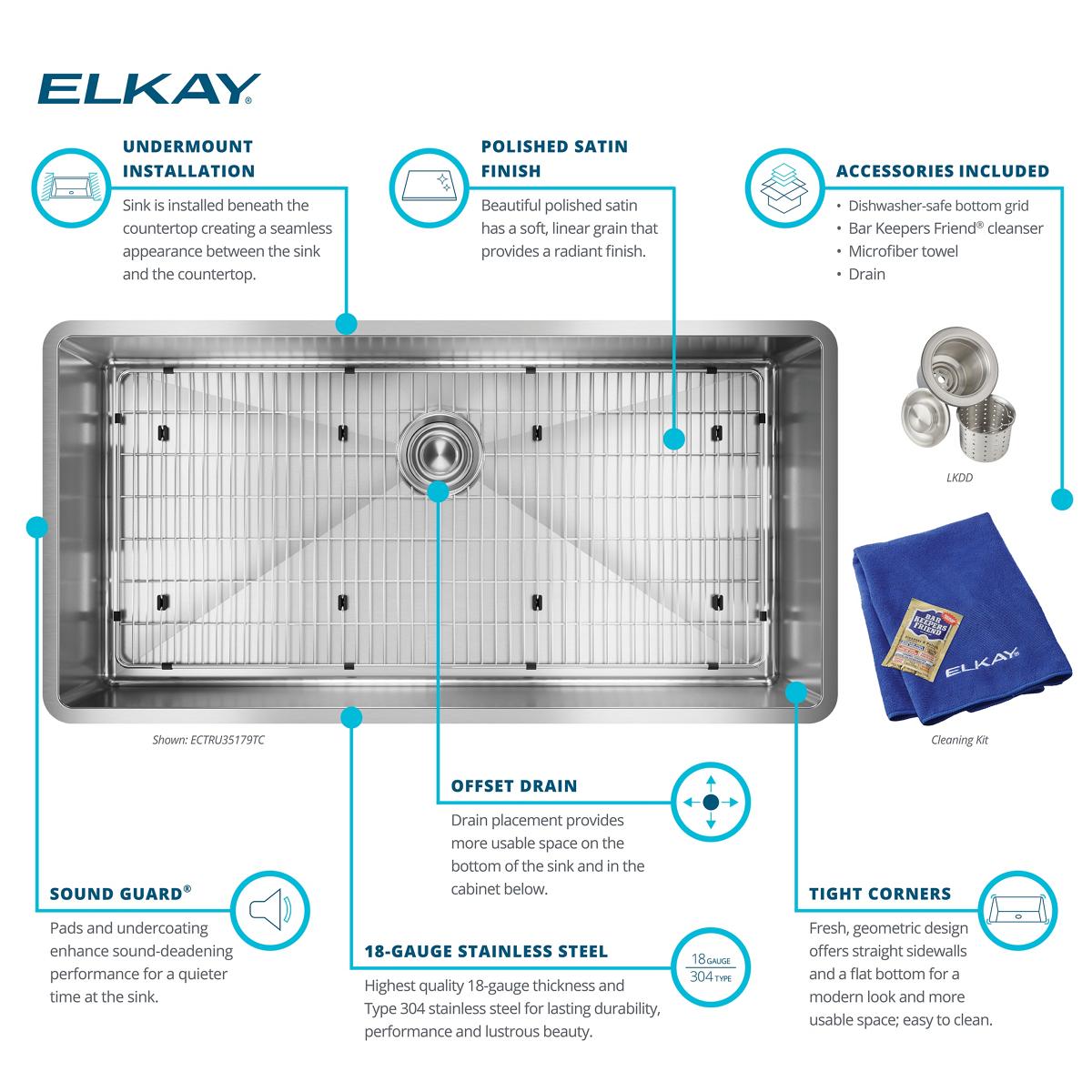 Elkay ECTRU35179TC