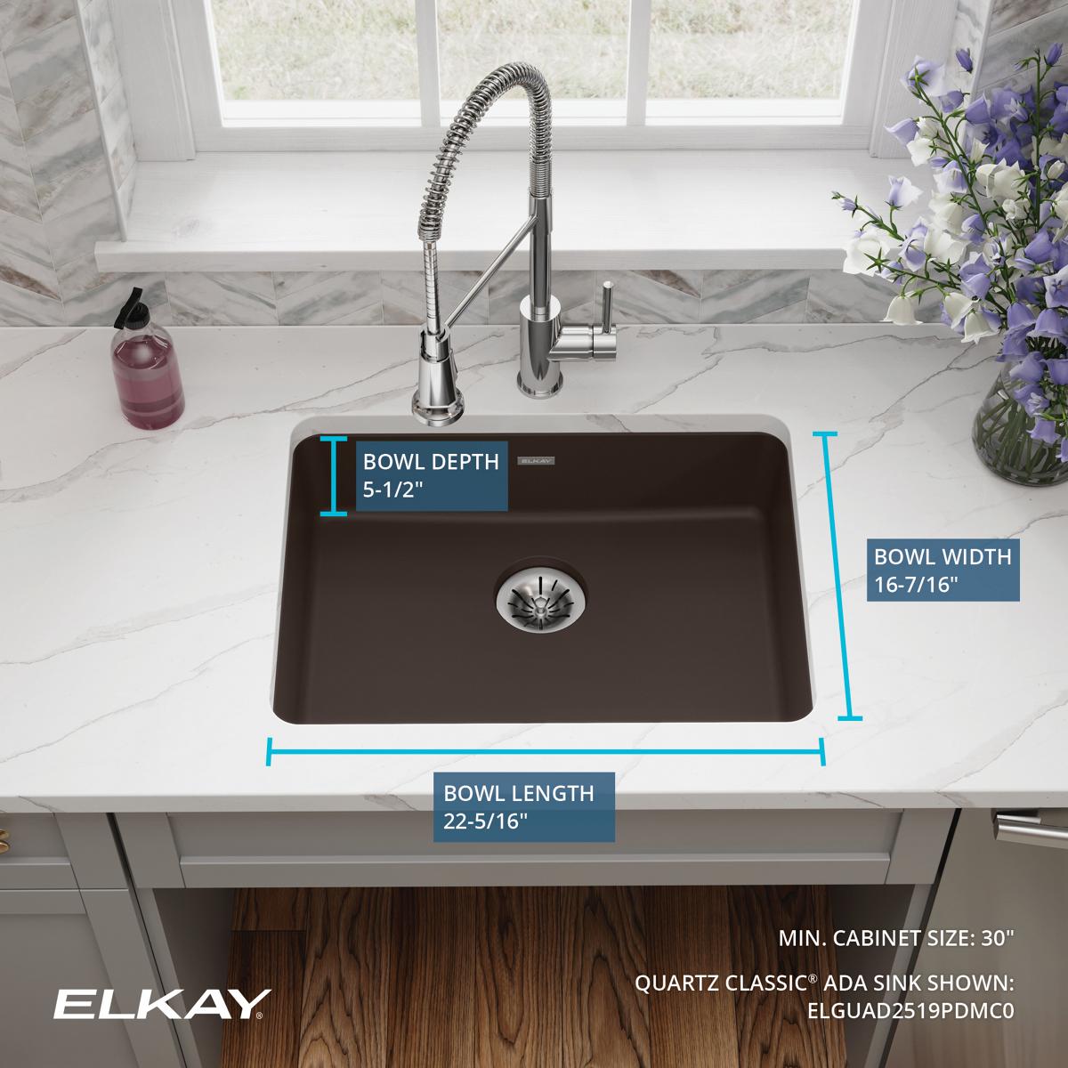 Elkay ELGUAD2519PDMC0