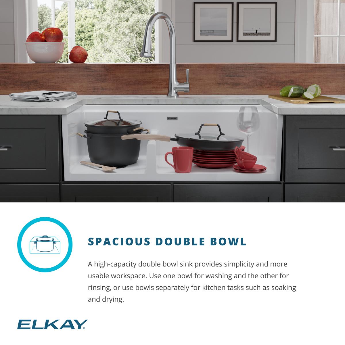 Elkay SWUF3320WH