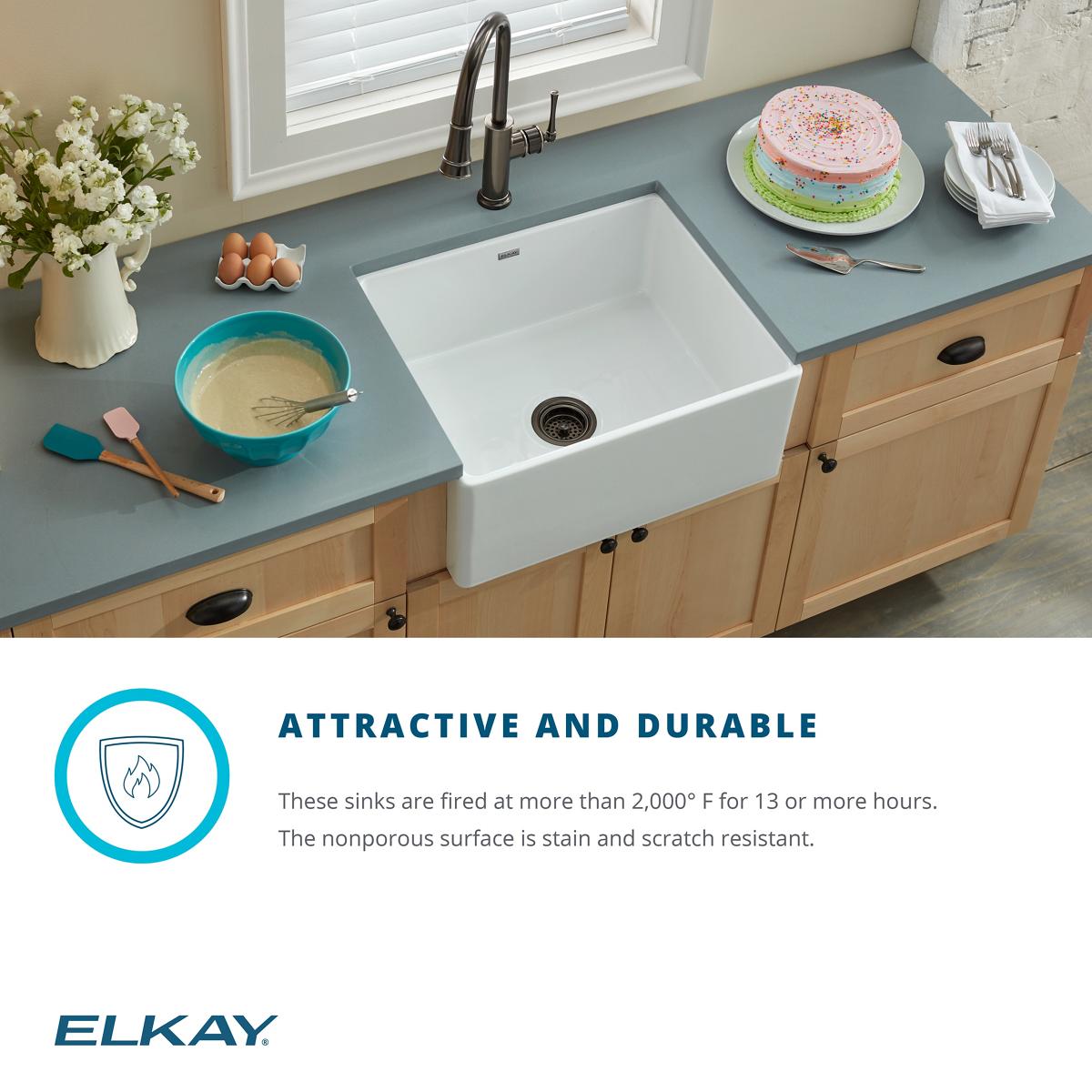 Elkay SWUF2520WH