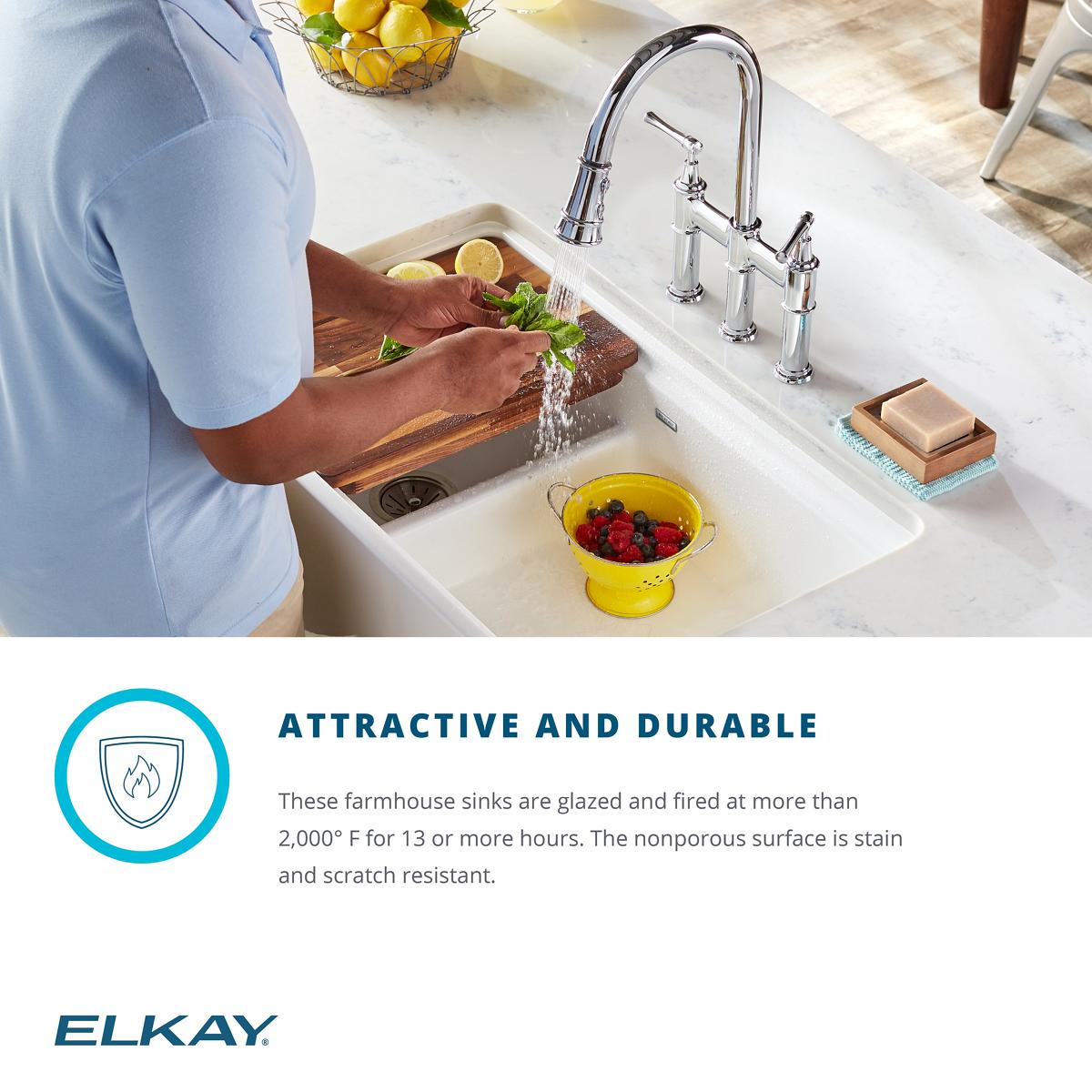 Elkay SWUF3320WH