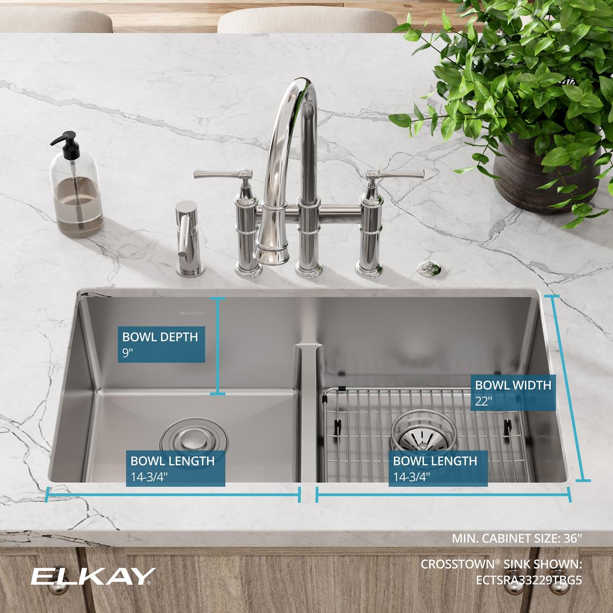 Elkay ECTSRA33229TBG5