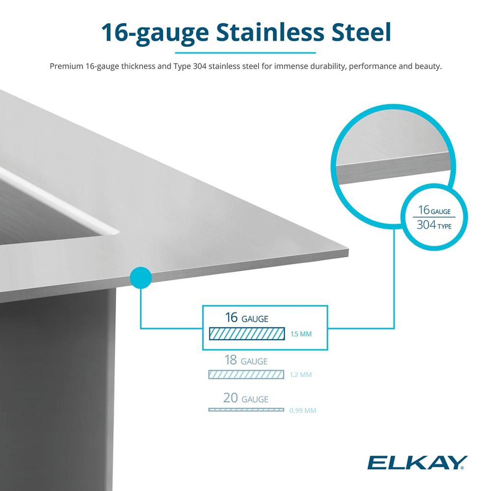 Elkay EFRU281610TFG