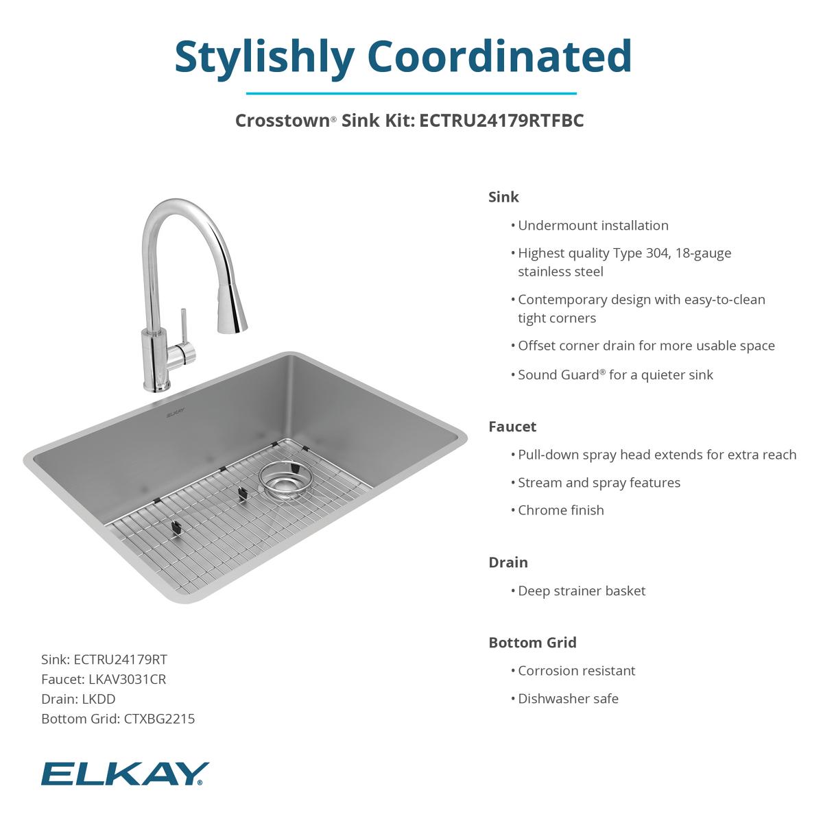 Elkay ECTRU24179RTFBC