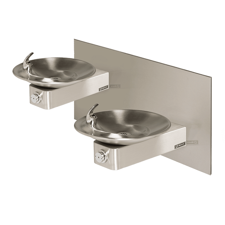 Haws 1011B | Hi - Lo Dual Vandal - Resistant Drinking Fountain | 0.45 GPM - BottleFillingStations.com
