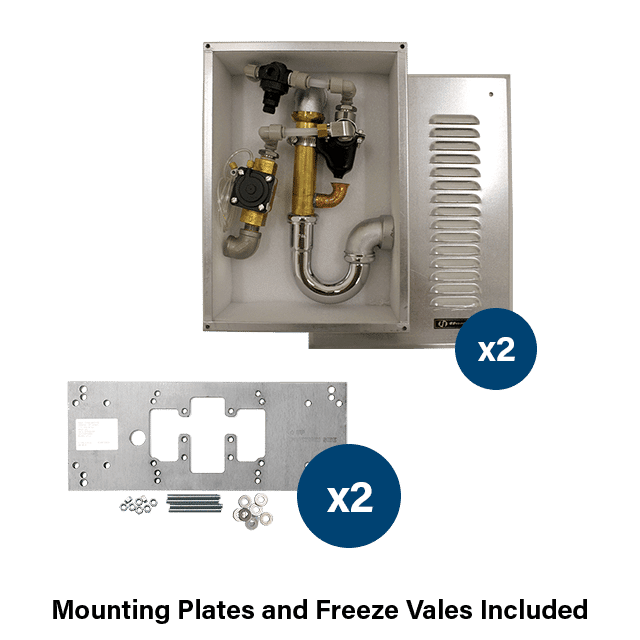 Haws 1109FRP | Freeze - Resistant Vandal - Resistant Fountain & Bottle Filler | 0.45 GPM - BottleFillingStations.com