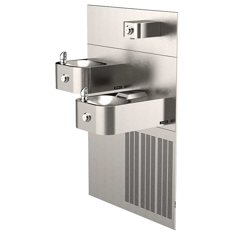 Haws 1119.8P | Hi - Lo Dual Drinking Fountain & Bottle Filler | 8 GPH - BottleFillingStations.com