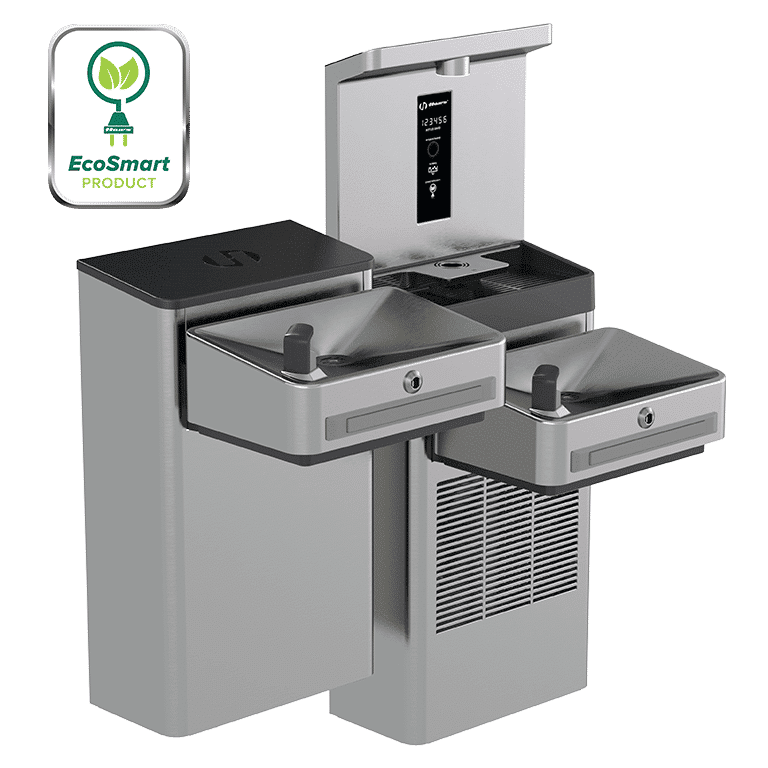 Haws 1212SH | Hi - Lo Touchless Water Cooler & Bottle Filler | 8.0 GPH - BottleFillingStations.com