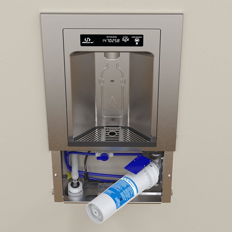 Haws 2000HS | RIVIVE® Recessed Bottle Filling Station | 1.2 GPM - BottleFillingStations.com