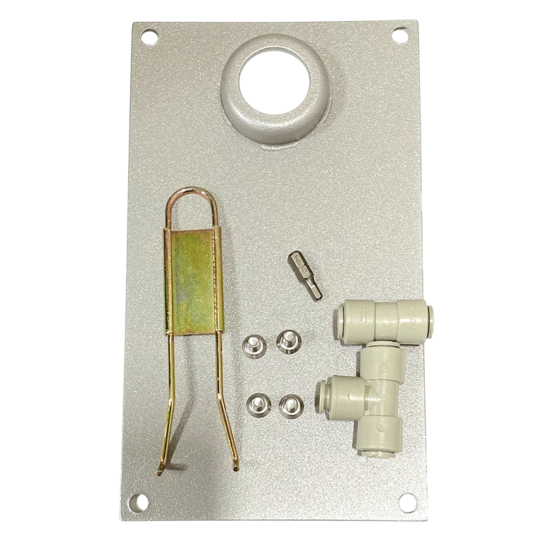Haws 3653 | Button Relocation Plate | Elevates Activation to Hand Height - BottleFillingStations.com