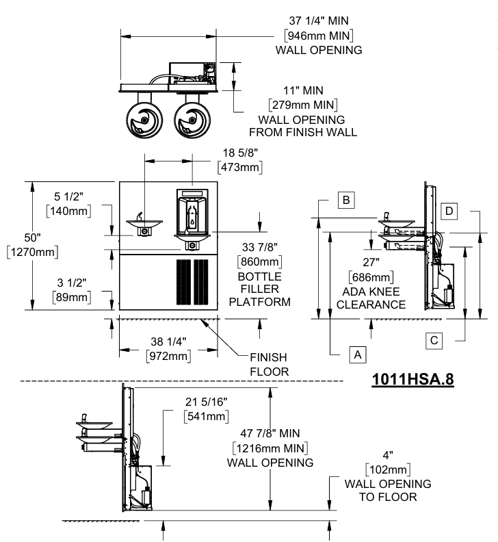 Haws 1011HSA.8