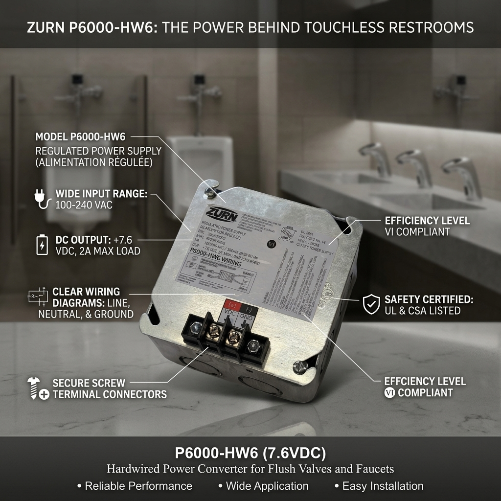 Zurn P6000-HW6