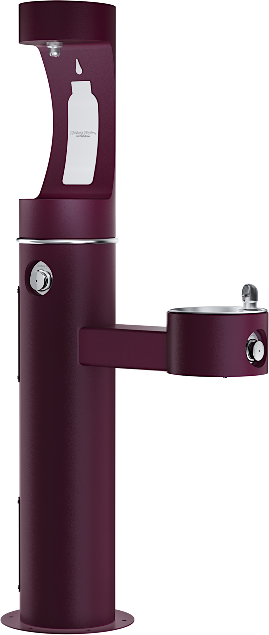 Halsey Taylor 4420BF1UFRK | Freestanding Bottle Filling Station | Filterless, Non-refrigerated, Freeze-resistant