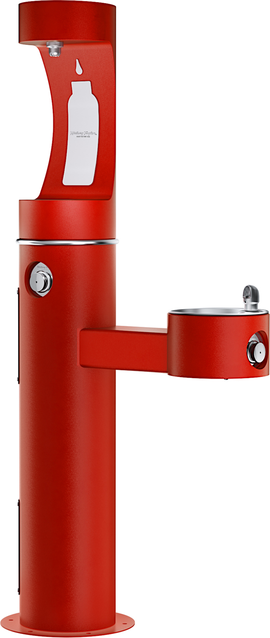 Halsey Taylor 4420BF1UFRK | Freestanding Bottle Filling Station | Filterless, Non-refrigerated, Freeze-resistant