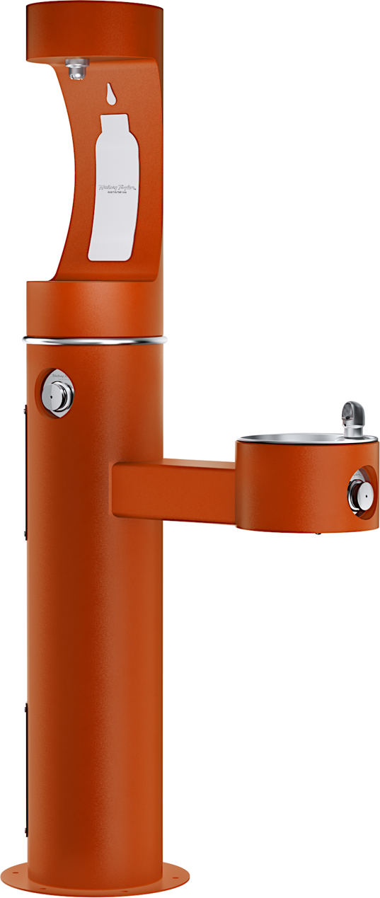 Halsey Taylor 4420BF1UFRK | Freestanding Bottle Filling Station | Filterless, Non-refrigerated, Freeze-resistant