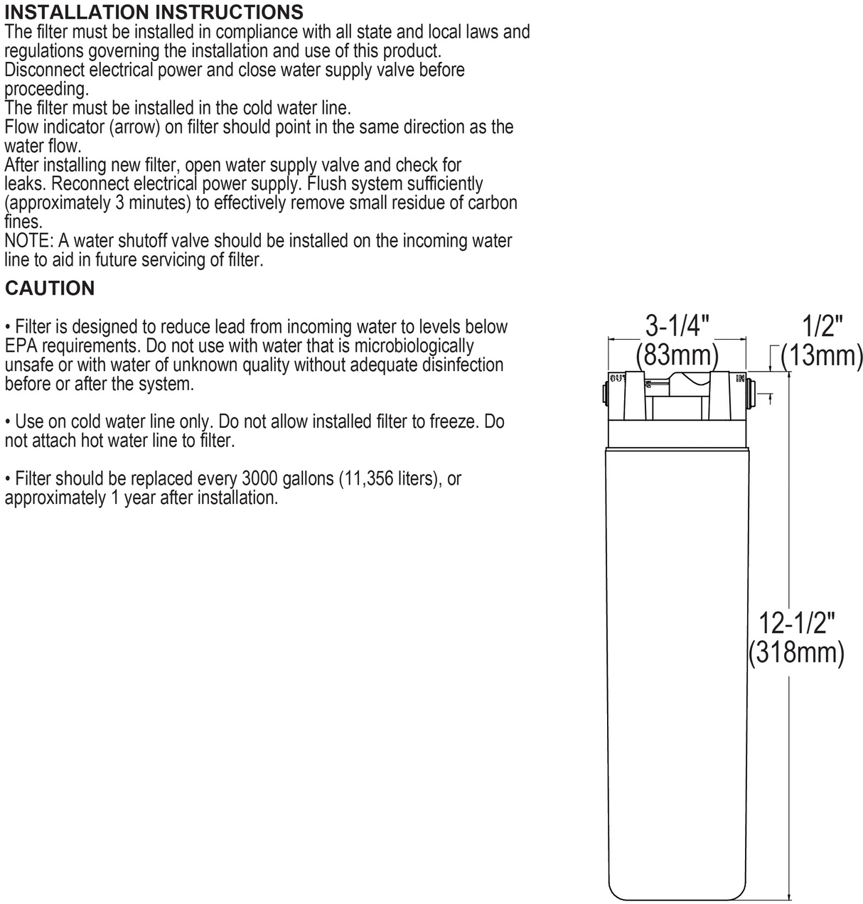 Halsey Taylor 55898C | WaterSentry Plus Replacement Filter - BottleFillingStations.com