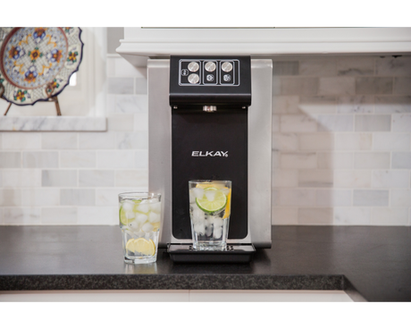 Elkay DSBSH130UVPC | Countertop Water Dispenser | Filtered, Refrigerated, Hot water - BottleFillingStations.com