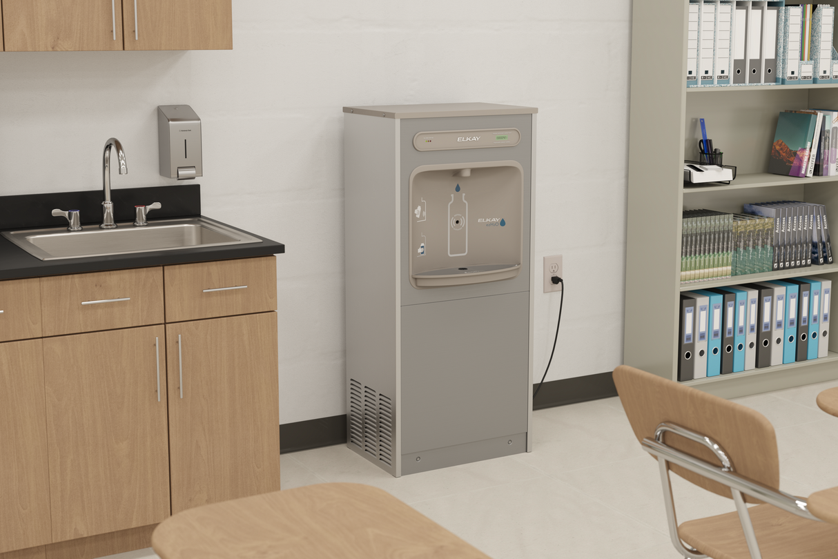 Elkay DSSBF8S | Floor Standing Bottle Filler | Discontinued - View the alternative DSSBF8SP (see link below)