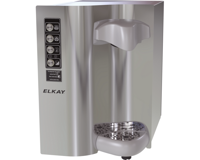 Elkay DSWH160UVPC | Countertop Water Dispenser | Filtered, Refrigerated, Hot water, Stainless Steel - BottleFillingStations.com